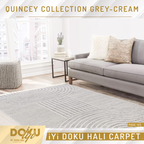 QUINCY GREY-CREAM